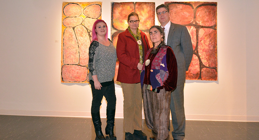 Select Artwork by WSU Art Students on Display in Gallery