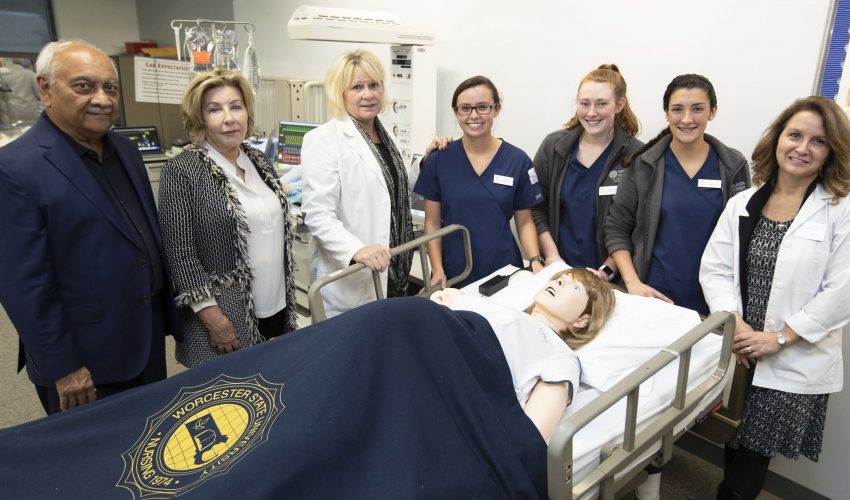 Nursing Students Uncover the Mysteries of Labor and Delivery With New  Simulation Equipment - Worcester State University News