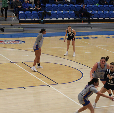 WSU women's Basketball team playing Temple University