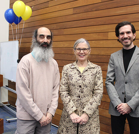 Lois Wims with the honorees