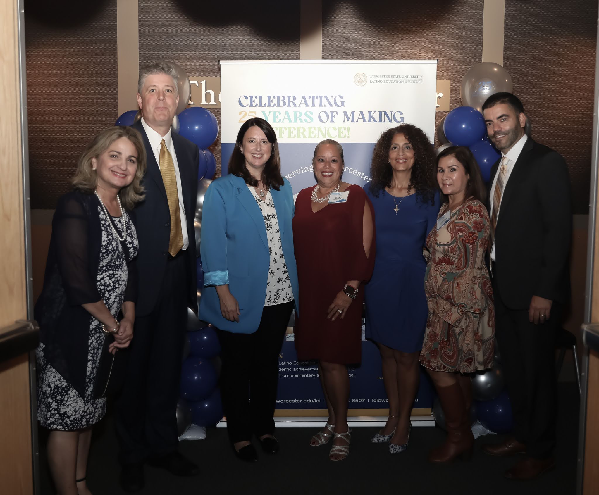 Dignitaries at LEI 25th celebration