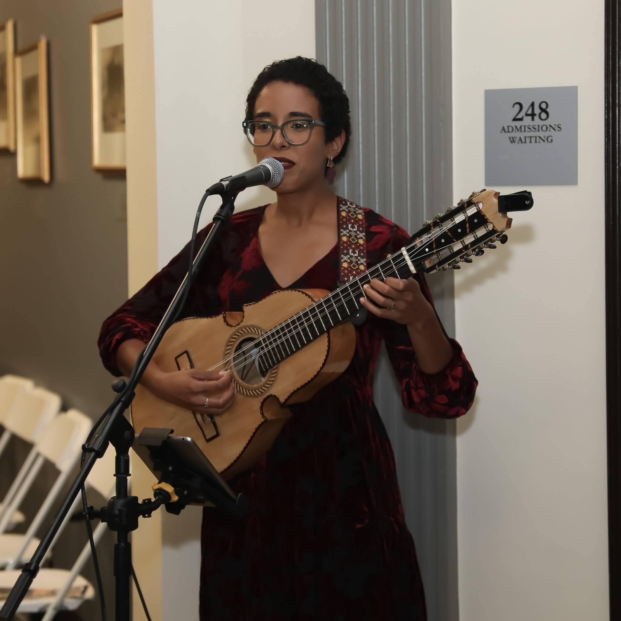 Emmy-nominated Puerto Rican cuatrista, Fabiola Méndez