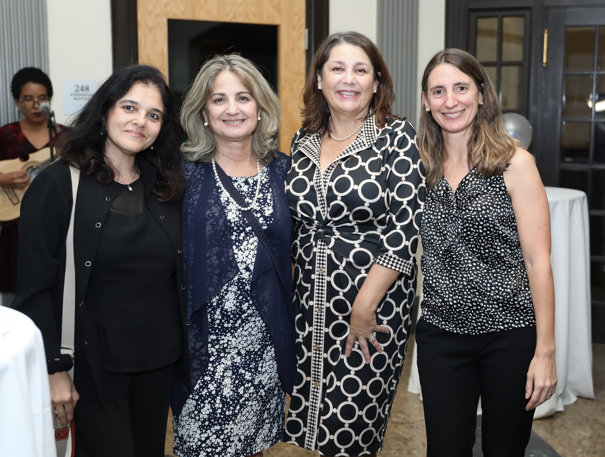 LEI leaders pose at teh event
