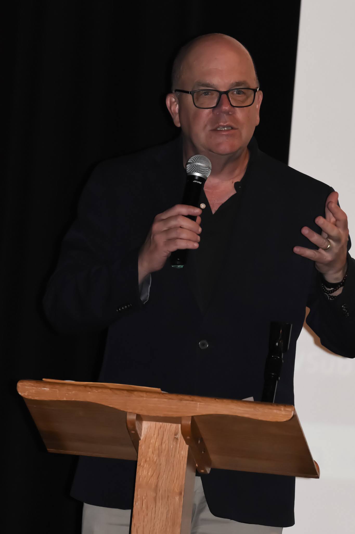 U.S. Rep. Jim McGovern speaks at LEI's 25th anniversary event